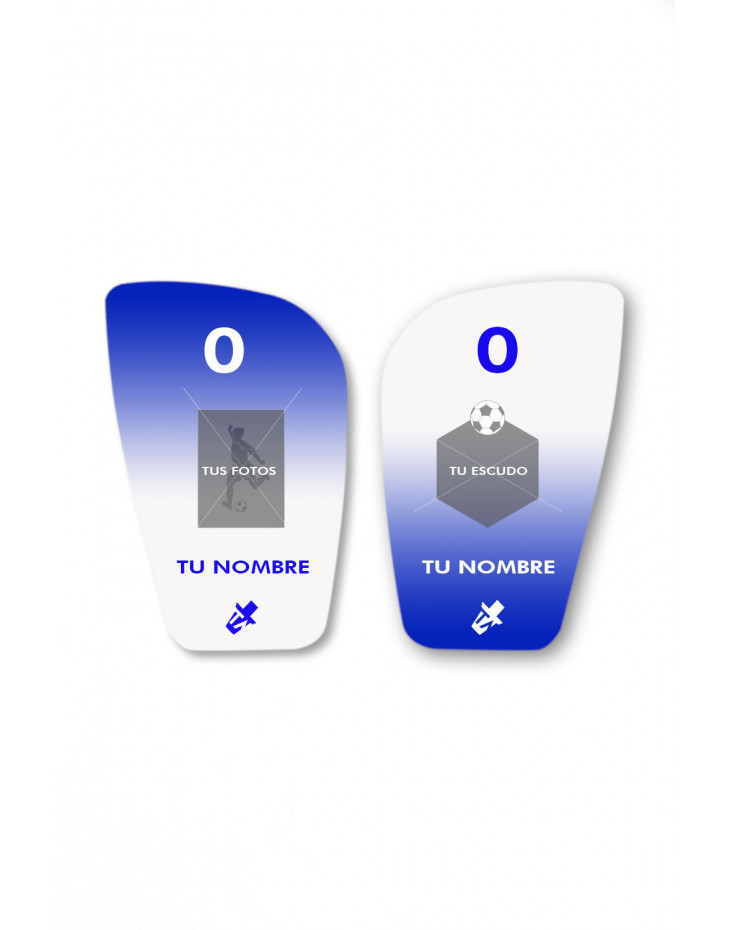 Espinilleras personalizadas (escudo y...
