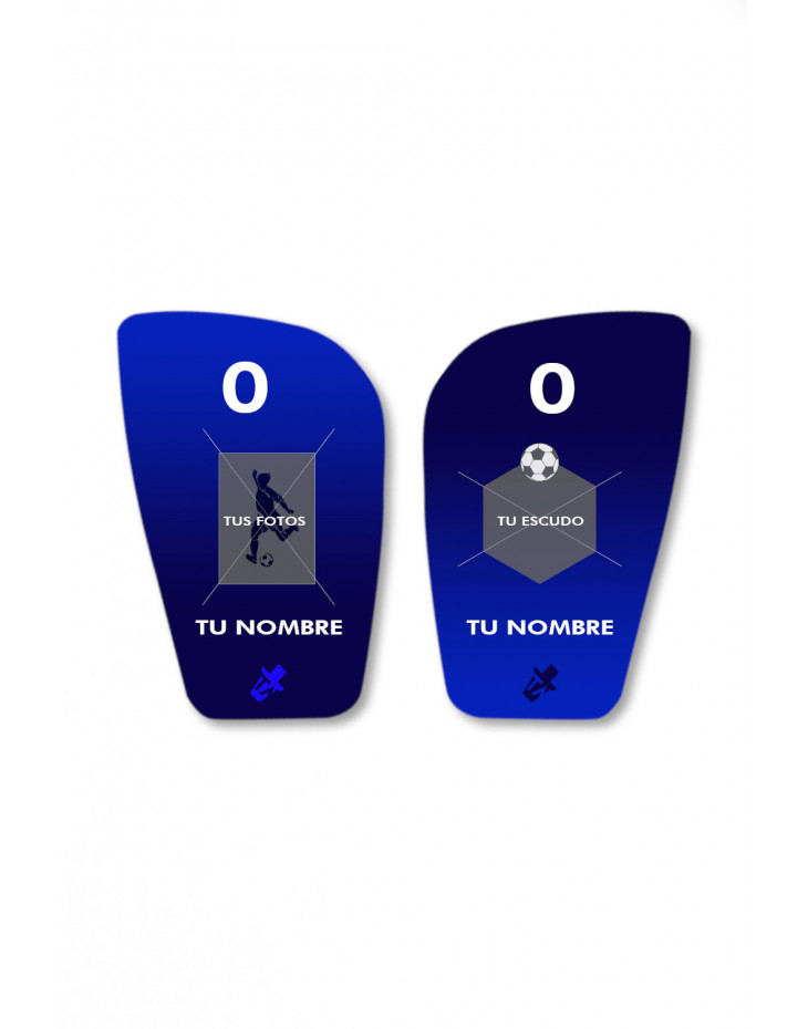 Espinilleras personalizadas (escudo y...