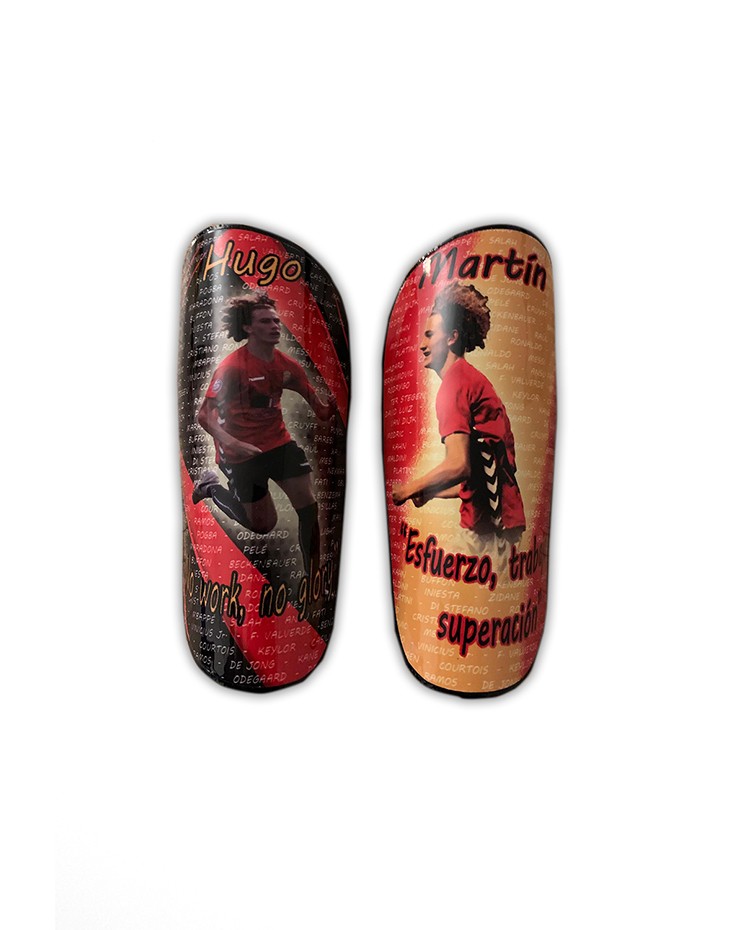 Espinilleras personalizadas (hasta 4...