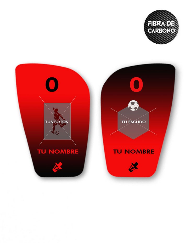 Espinilleras personalizadas (escudo y...