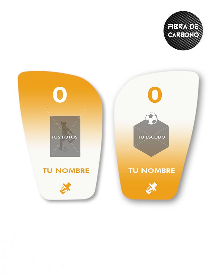 Espinilleras personalizadas (escudo y...