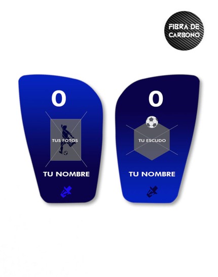 Espinilleras personalizadas (escudo y foto) 2