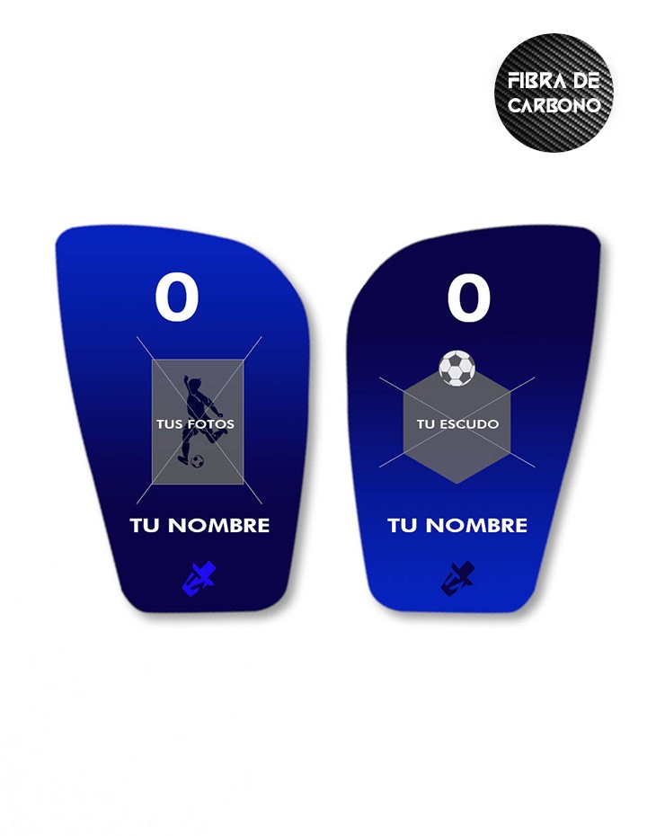 Espinilleras personalizadas (escudo y...