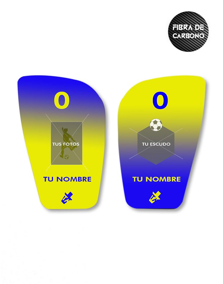 Espinilleras personalizadas (escudo y...