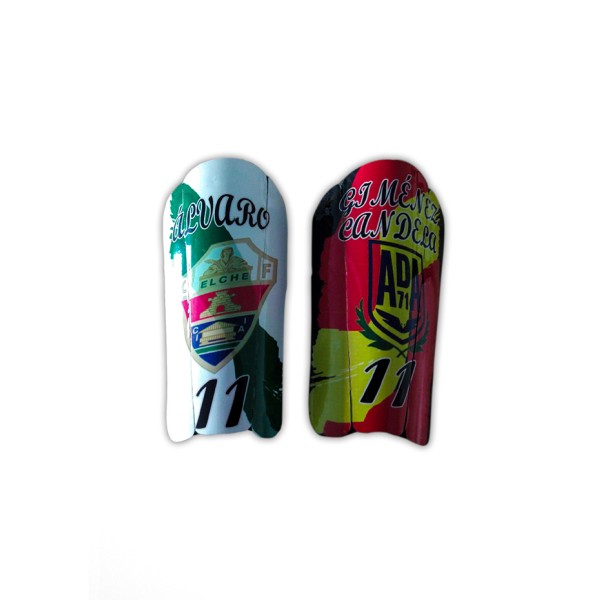 Espinilleras personalizadas (hasta 4 fotos)