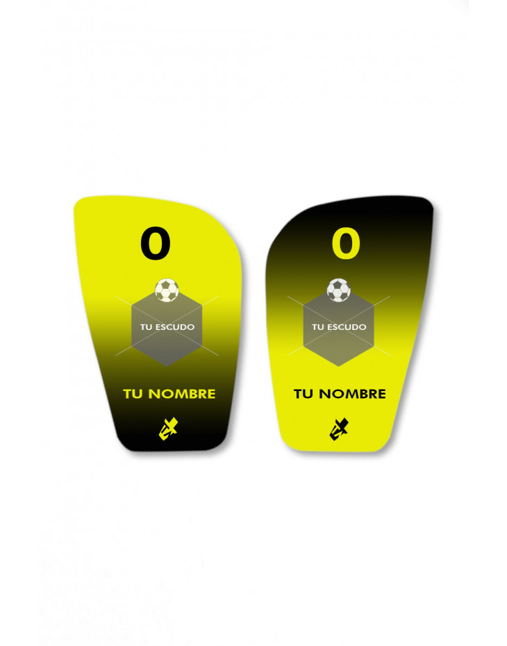 Espinilleras personalizadas (escudo)