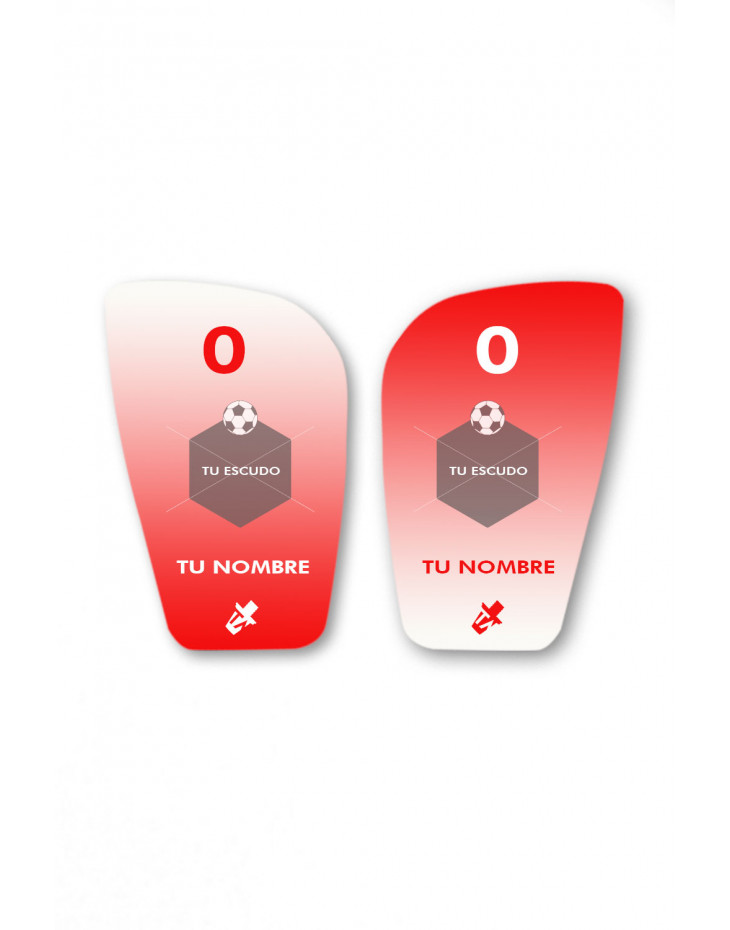 Espinilleras personalizadas (escudo)