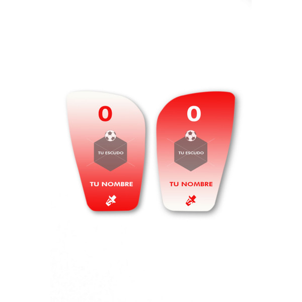 Espinilleras personalizadas (escudo)